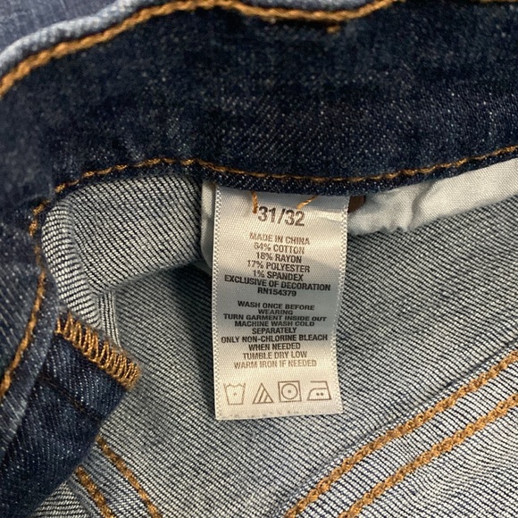 (👖) AERO : Men's Blue Slim Jeans. (31/32) - Picture 5 of 8